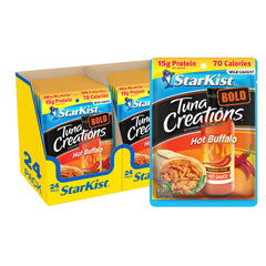 StarKist Bold Hot Buffalo tuna pouch pack for meals on the go.