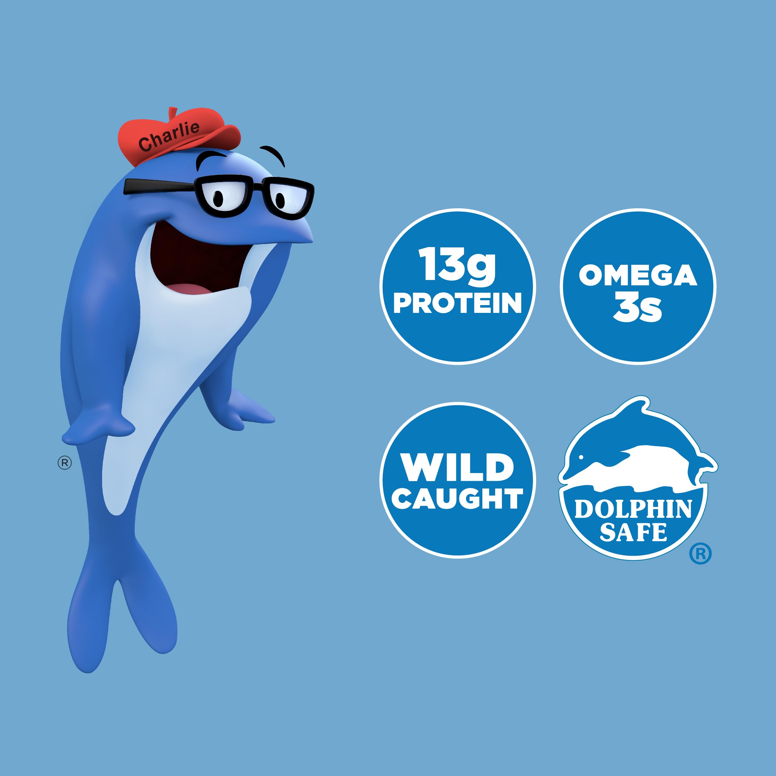 StarKist ingredients image highlighting wild caught tuna and natural Omega-3s