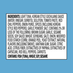 StarKist Gochujang pouch on-the-go snack with 13 g protein per serving