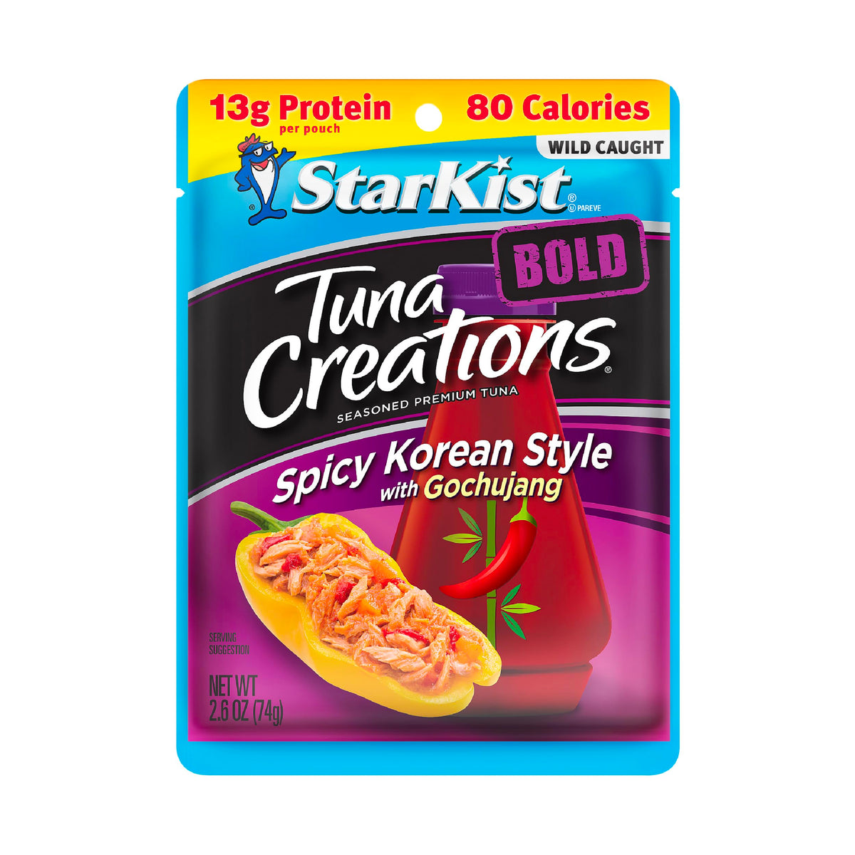 StarKist Tuna Creations Bold Spicy Gochujang pouch ready-to-eat protein for meals
