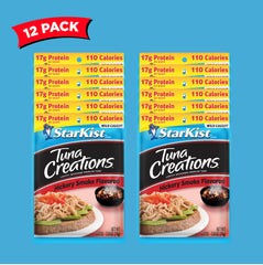 StarKist Hickory Smoked tuna pouch stored in a backpack during travel