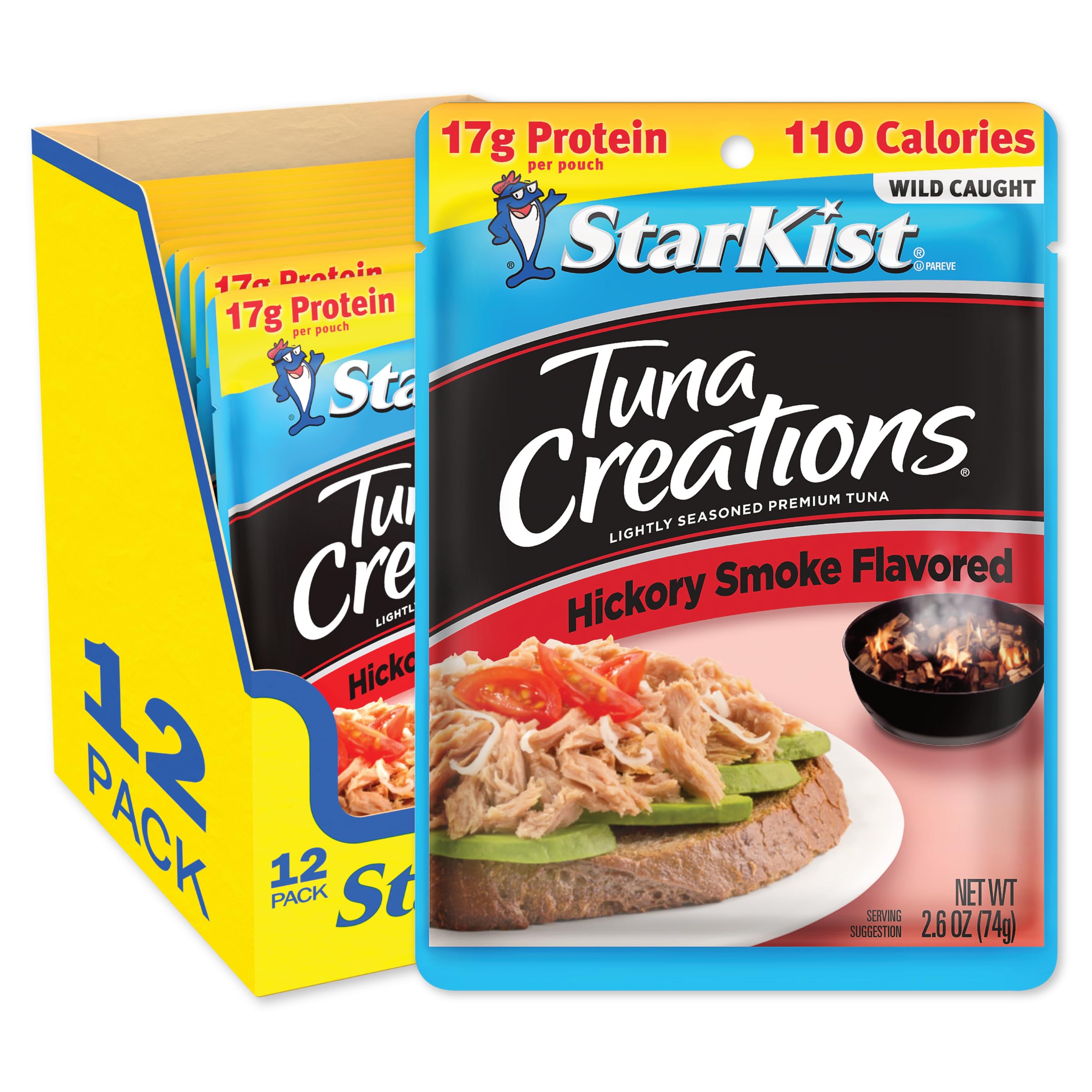 StarKist Tuna Creations Hickory Smoked pouch ready for on‑the‑go meals