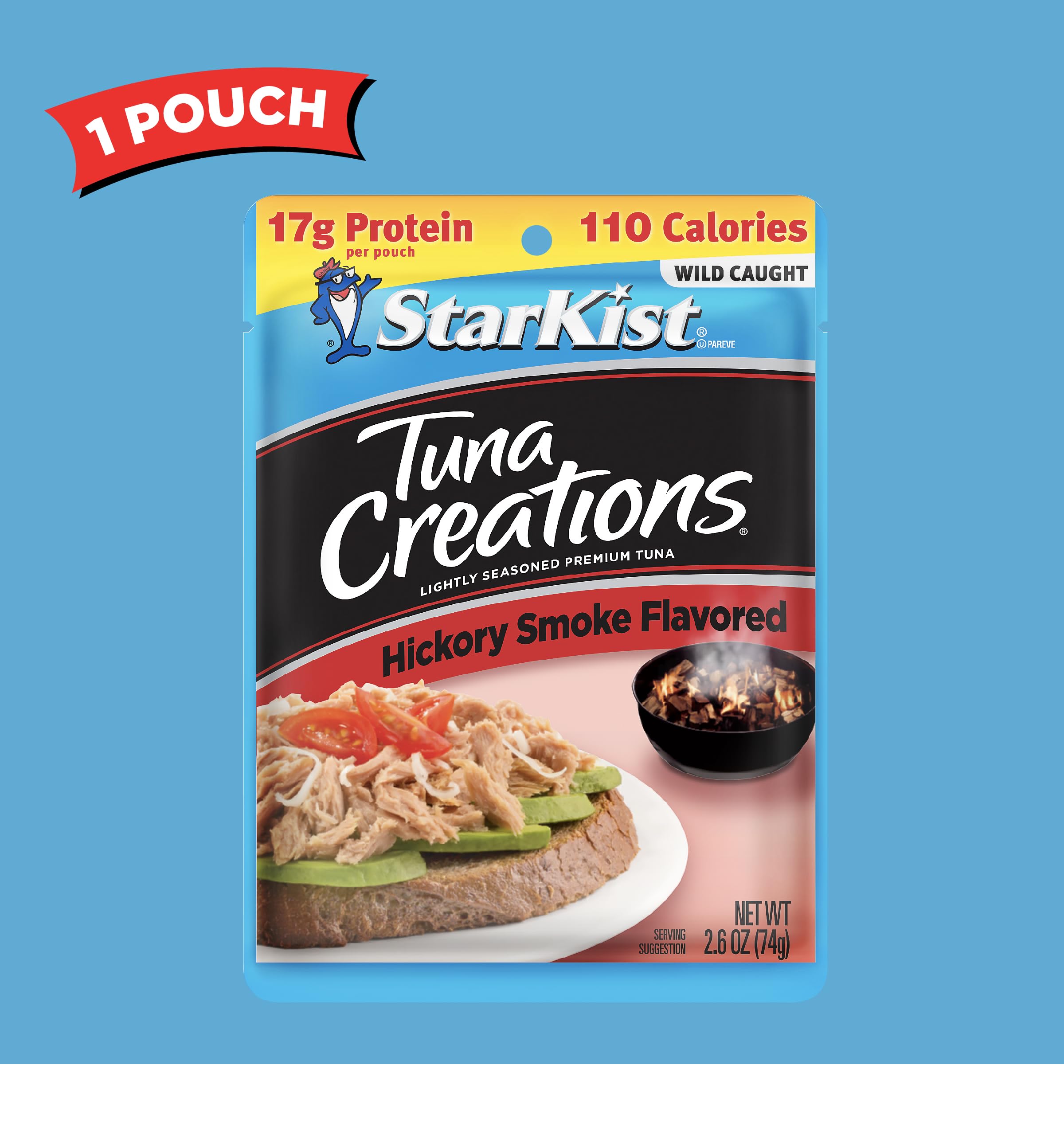 StarKist Hickory Smoked Tuna Creations served as a salad topping for quick meals