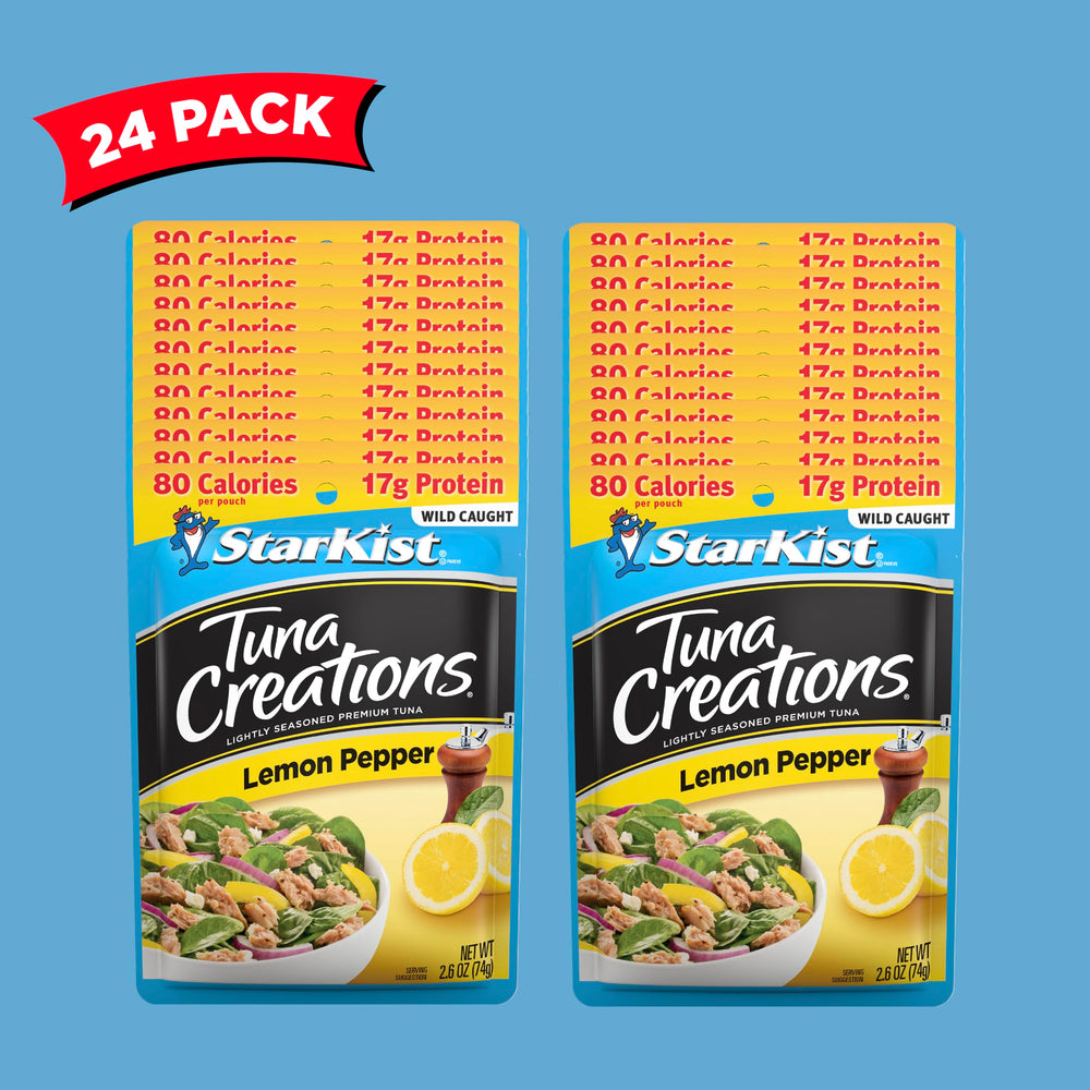 StarKist Tuna Creations no draining pack ready for on-the-go meals.