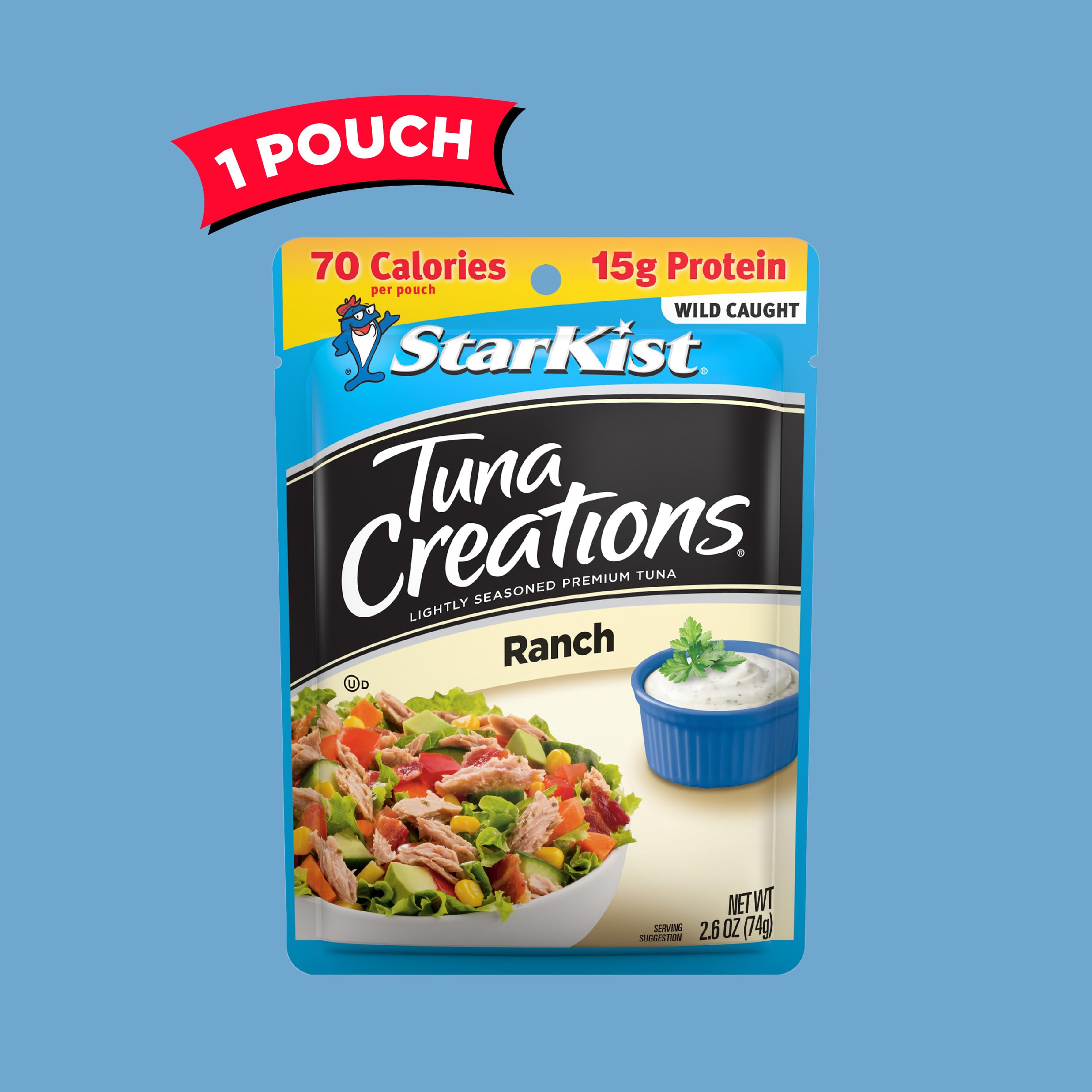 StarKist Tuna Creations Ranch on-the-go snack for busy days.