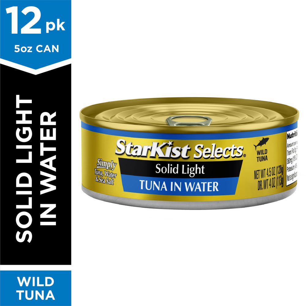 StarKist Tuna in Water on a sandwich; convenient protein boost.