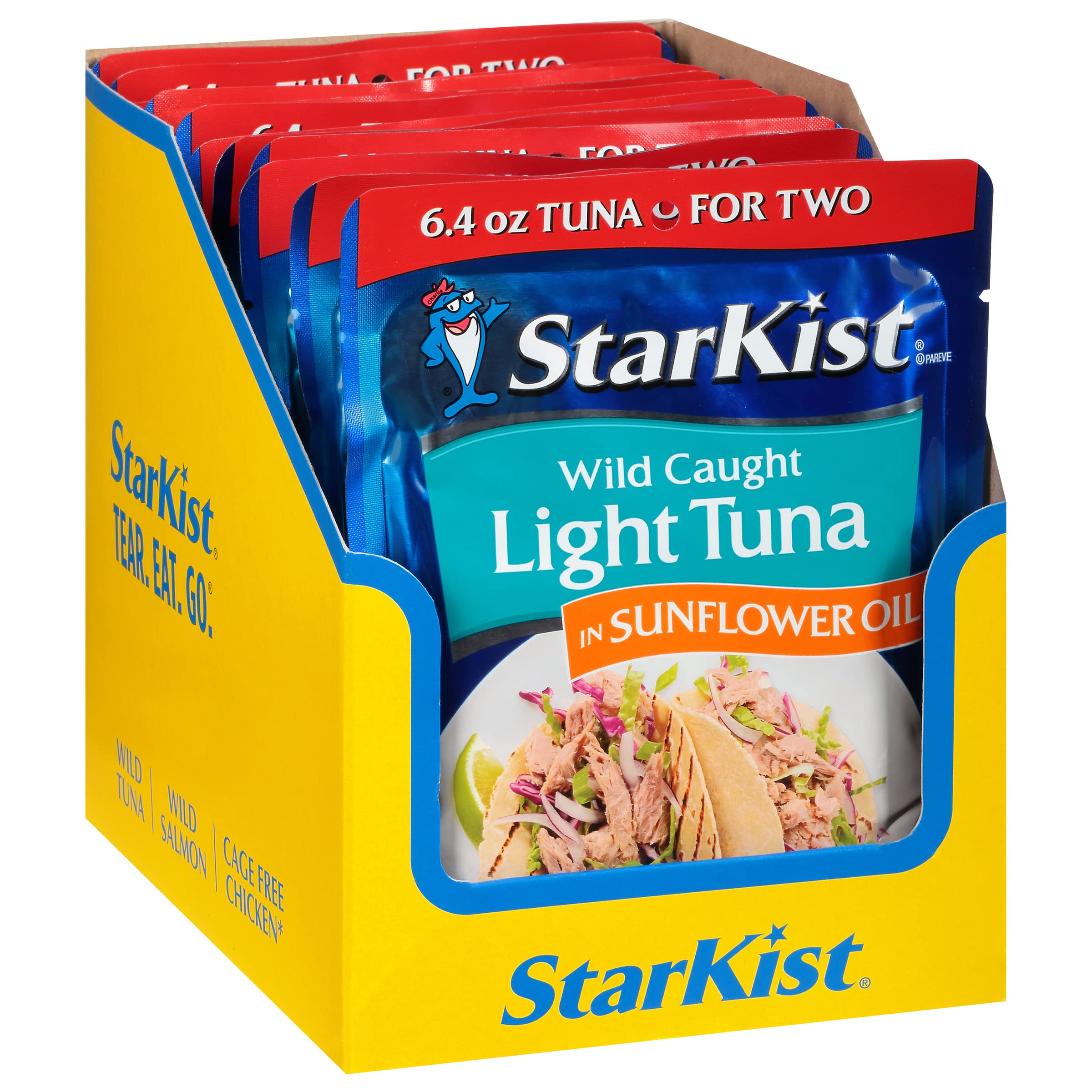 StarKist bulk 12-pack display, pantry ready.