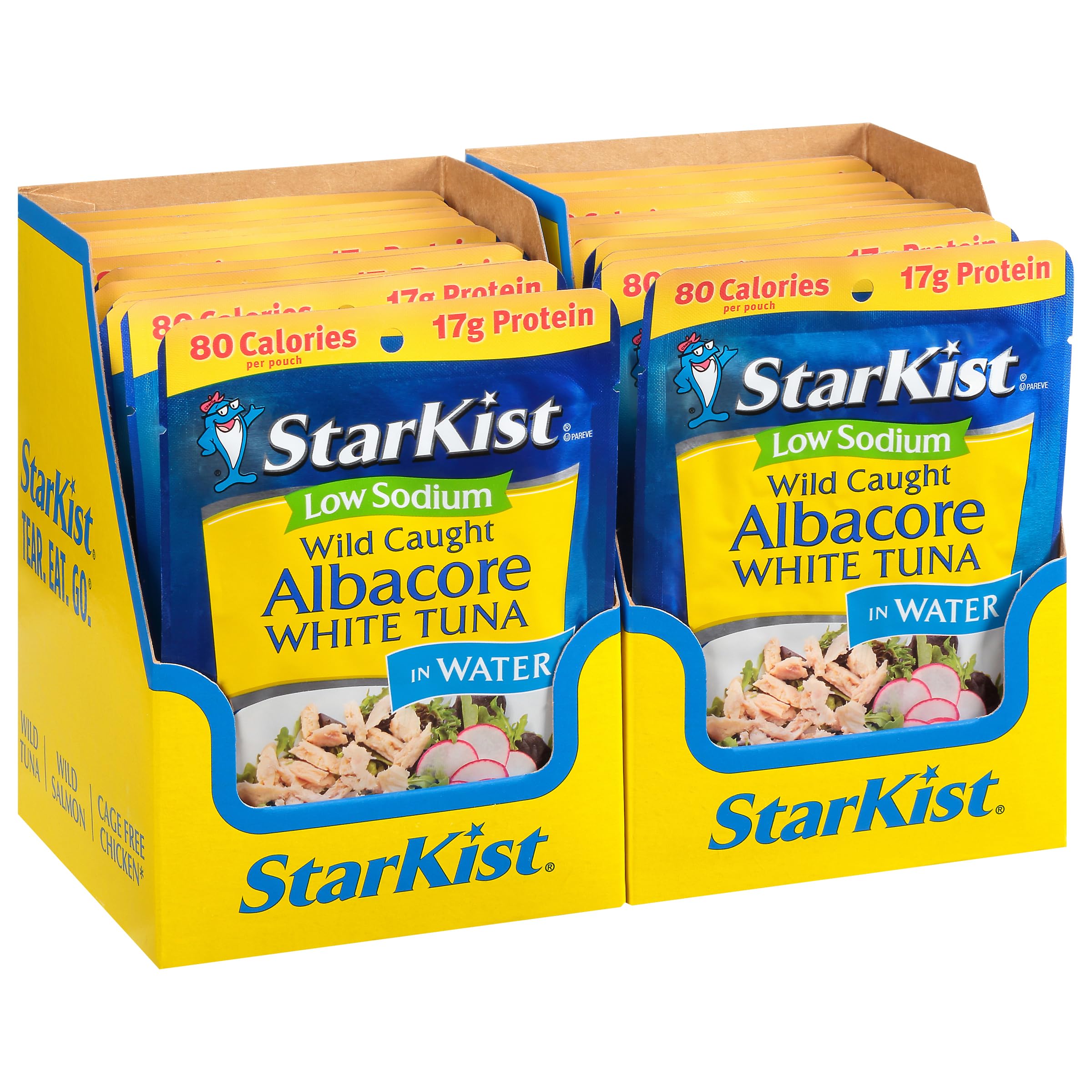 StarKist tuna pouch with mild flavor complements salads and wraps