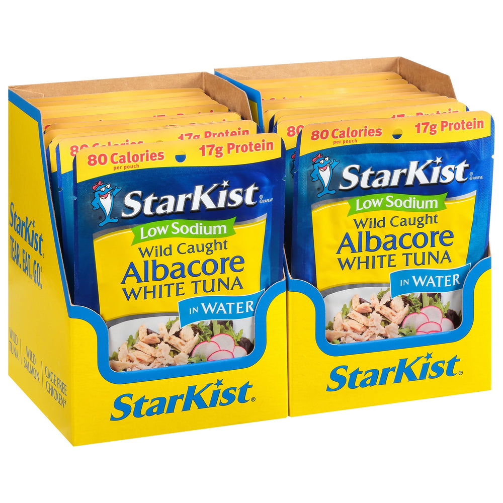 StarKist tuna pouch with mild flavor complements salads and wraps