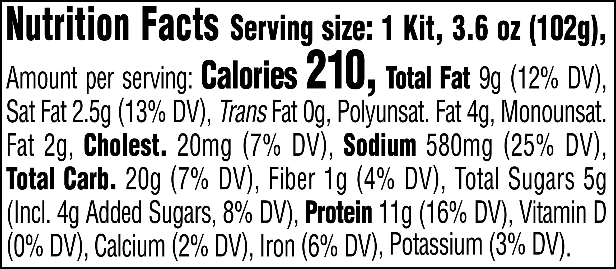 StarKist tuna salad kit packaging highlighting portability and shelf-stability.