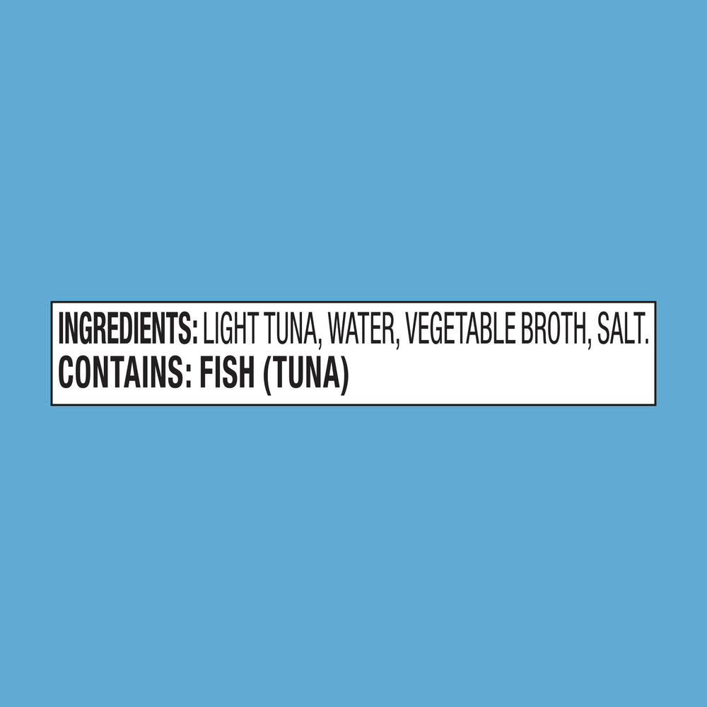 StarKist Chunk Light tuna in water with no drain needed.