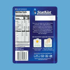 StarKist albacore tuna water pouch, wild caught quality