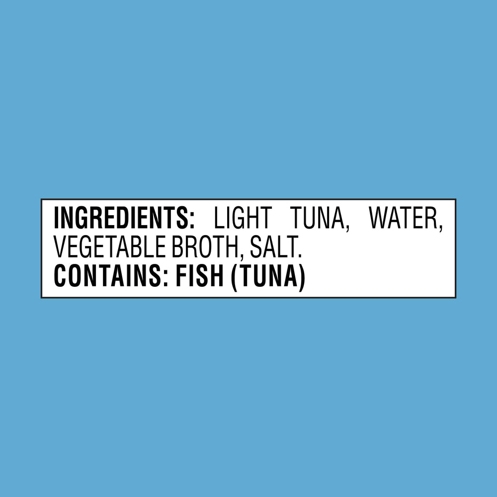 StarKist wild caught, dolphin safe tuna highlighting responsible sourcing.