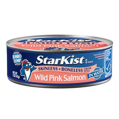 StarKist Wild Pink Salmon provides omega-3s for heart-healthy snacking.