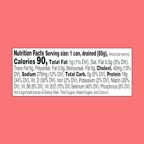 StarKist Wild Pink Salmon packaging stored on a pantry shelf.