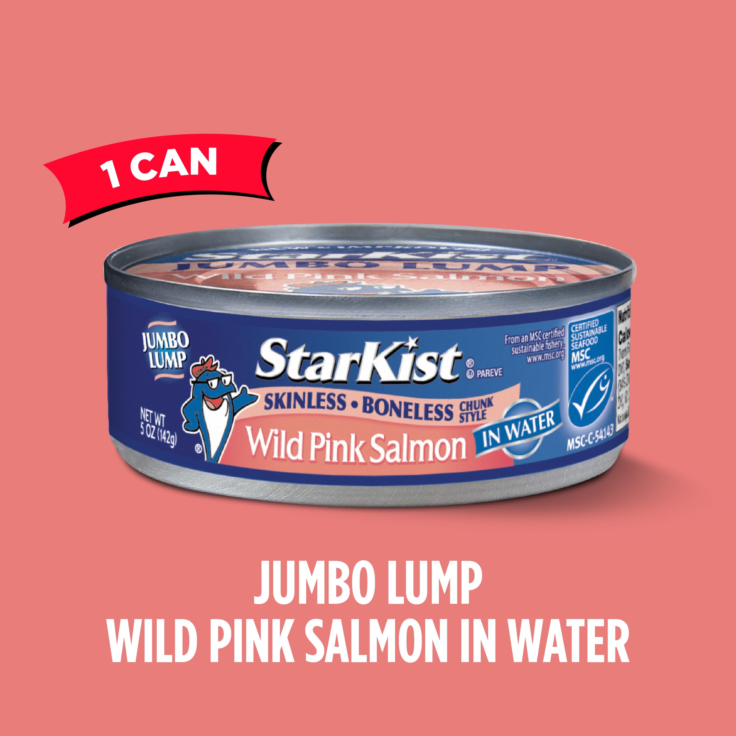 StarKist Wild Pink Salmon salad bowl for a versatile lunch idea.