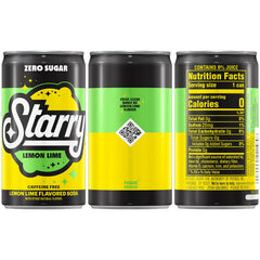 Starry delivers a crisp, clear lemon-lime flavor that brightens your day.