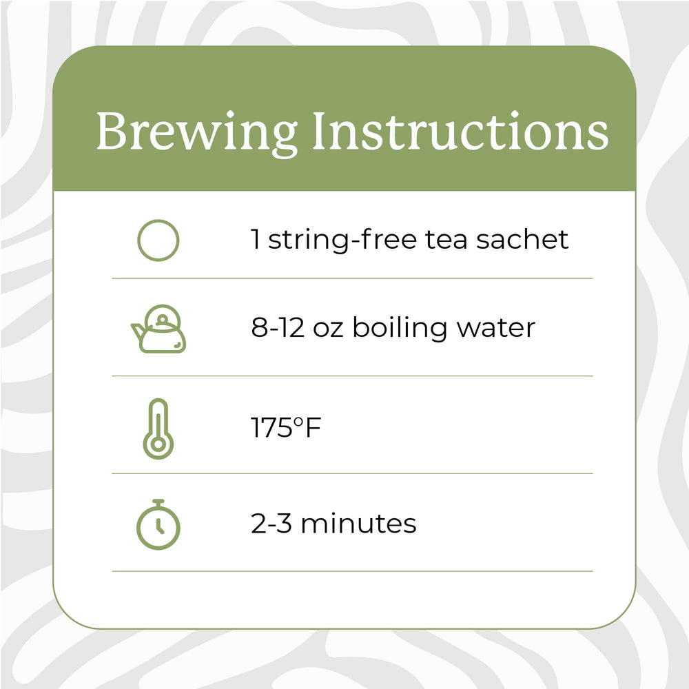 Starwest Botanicals green tea infusion with antioxidants for everyday wellness.