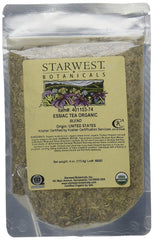 Starwest Botanicals Organic Essiac Tea brew for a soothing nightly ritual.