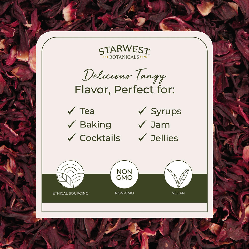 Starwest Botanicals packaging with kosher and organic certifications.