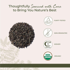 Starwest Botanicals Organic Plantain Leaf cut and sifted for consistent steeping