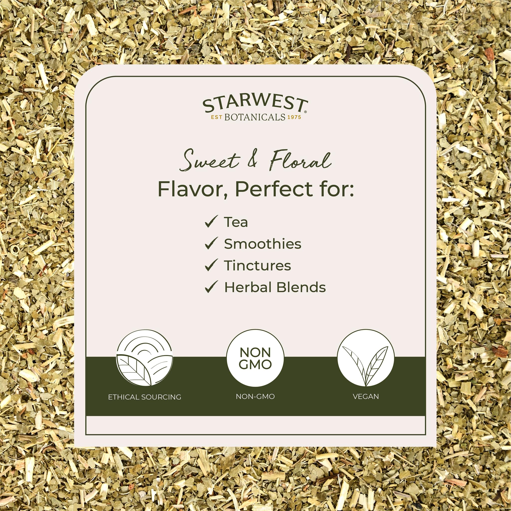 Starwest Botanicals passion flower brew for calming rituals and cozy drinks
