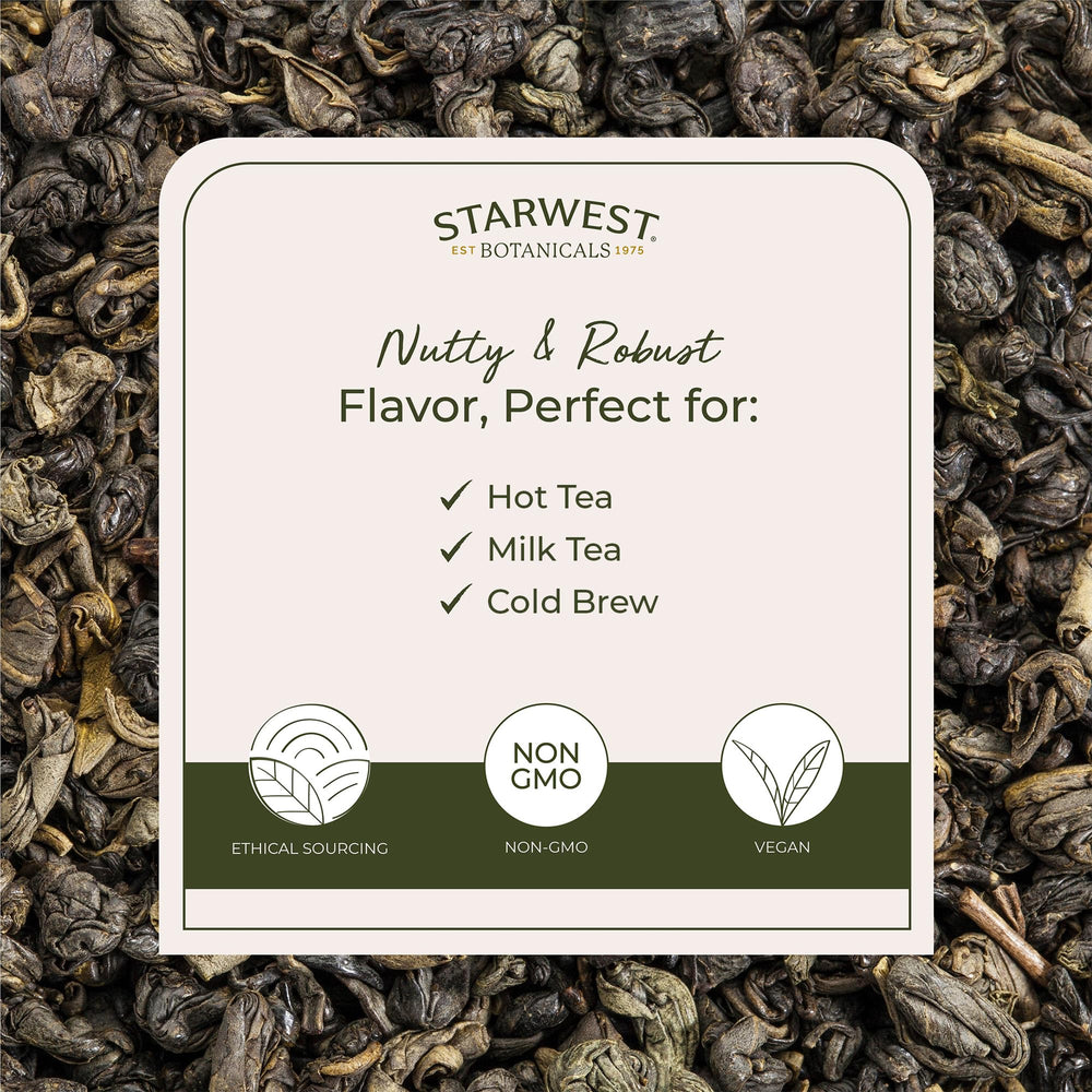 Starwest Botanicals poly-foil resealable bag preserves freshness and long shelf life.