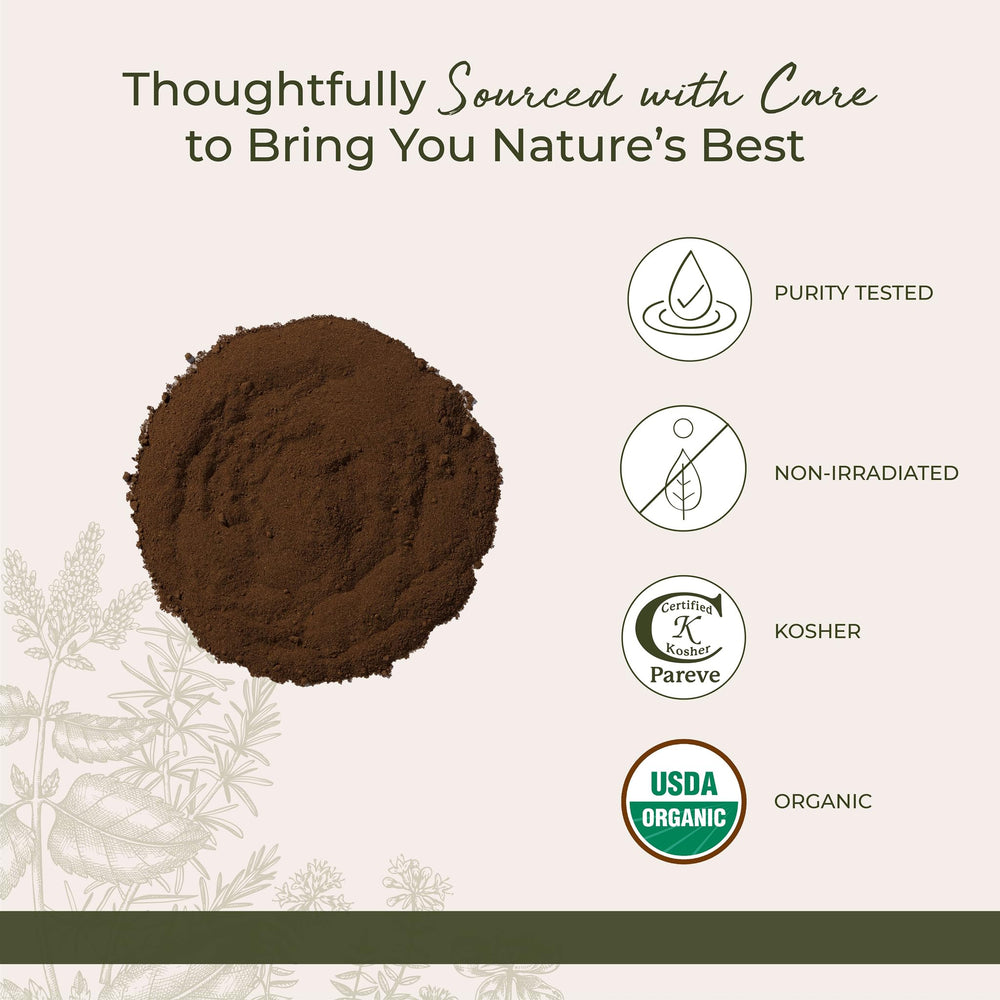 Starwest Botanicals Rhubarb Root Powder adds depth to baking and sauces.