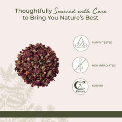 Starwest Botanicals rose petals add color and aroma to baking and cooking