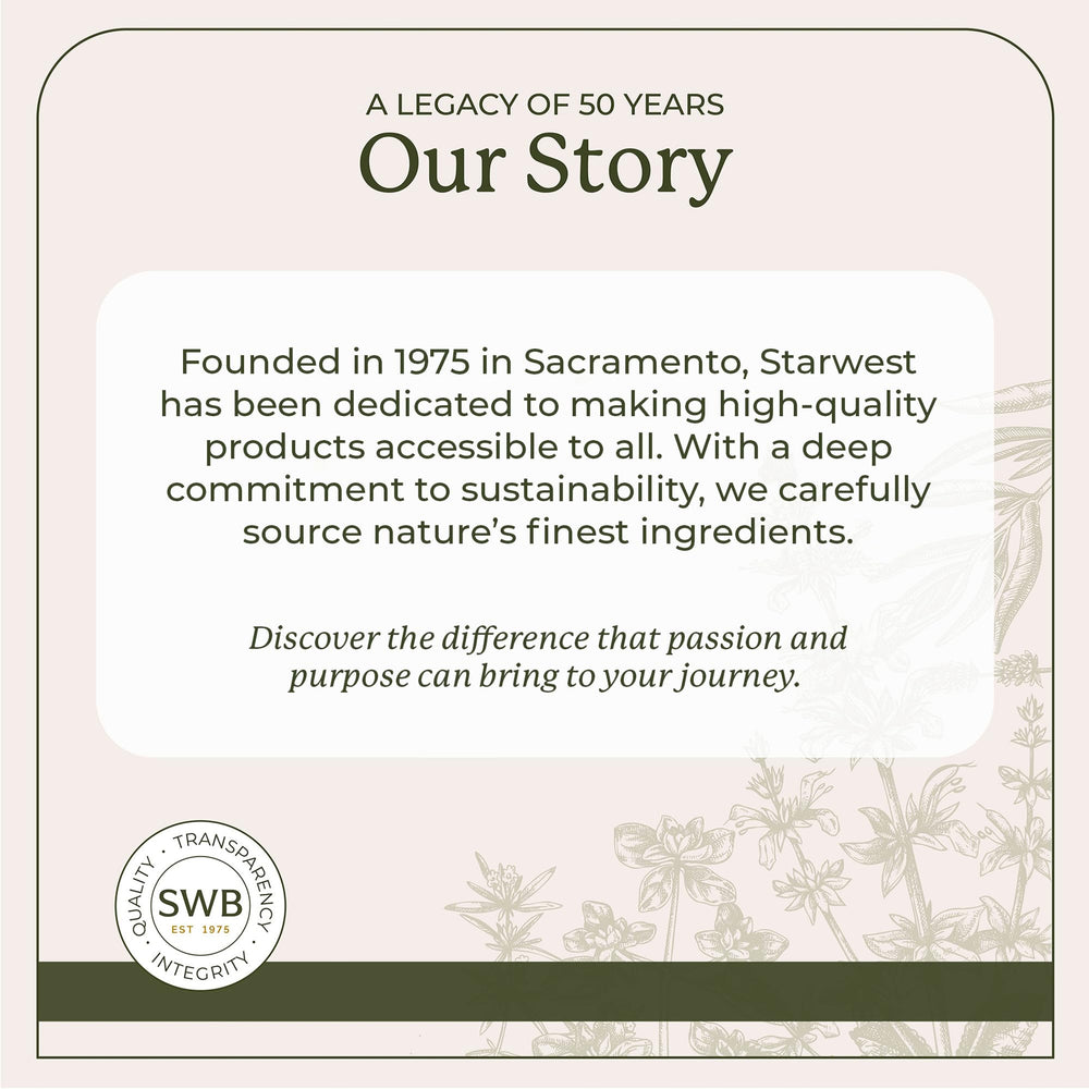 Starwest Botanicals slippery elm powder closeup emphasizing fine texture and premium quality