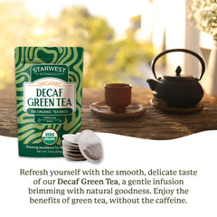 Starwest Botanicals USDA organic green tea leaves for pure flavor.