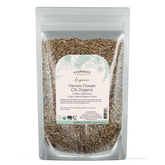 Starwest Botanicals yarrow flowers dried loose leaf ideal for fragrant tea