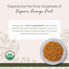 Starwest Orange Peel packaging – premium preserved peel, shelf-stable spice staple