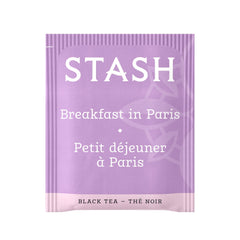 Stash Breakfast in Paris tea tin holds premium blend for daily brewing