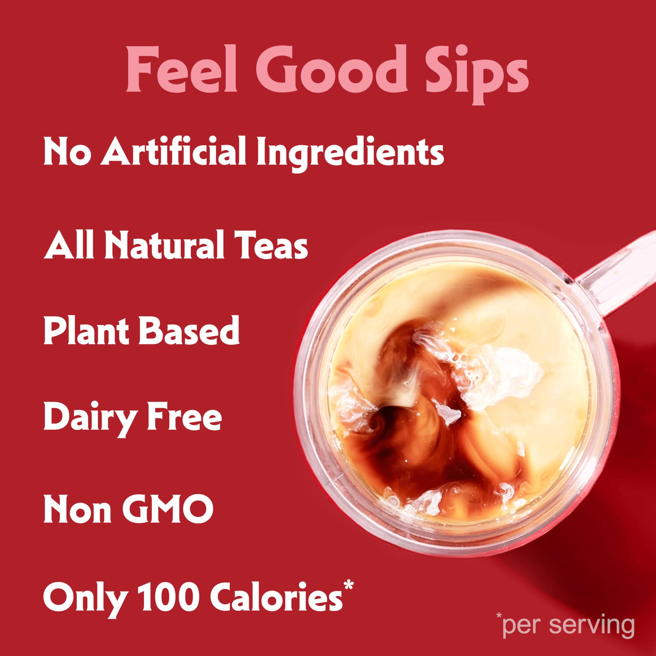 Stash dairy-free chai latte iced-serve with refreshing caffeine boost.