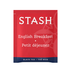 Stash English Breakfast Tea being poured into a mug for a quick refresh.