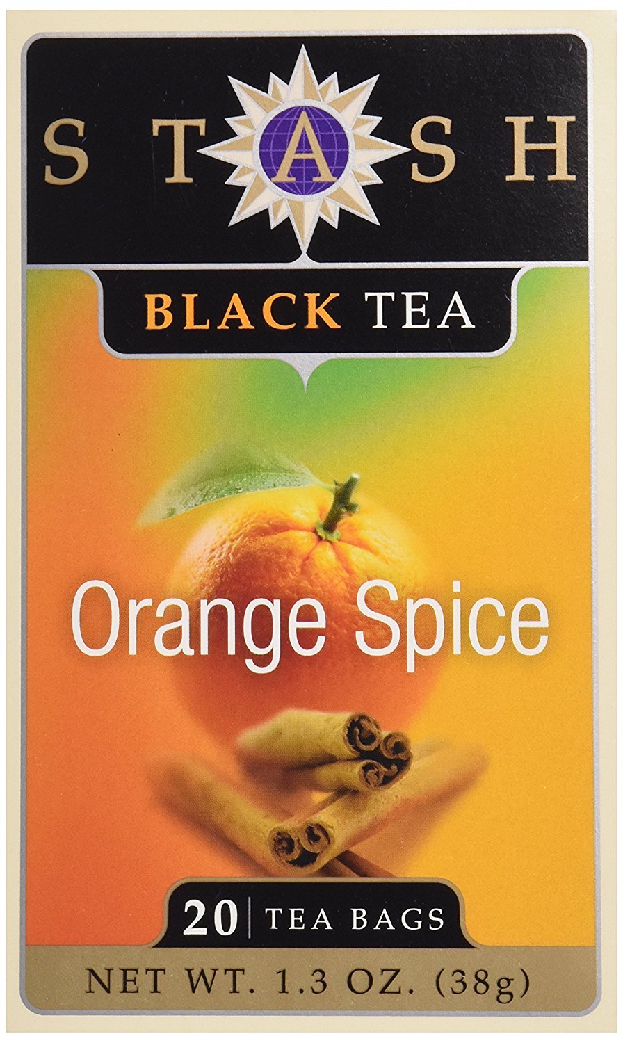 Stash Orange Spice Black Tea tea bag for a cozy morning ritual