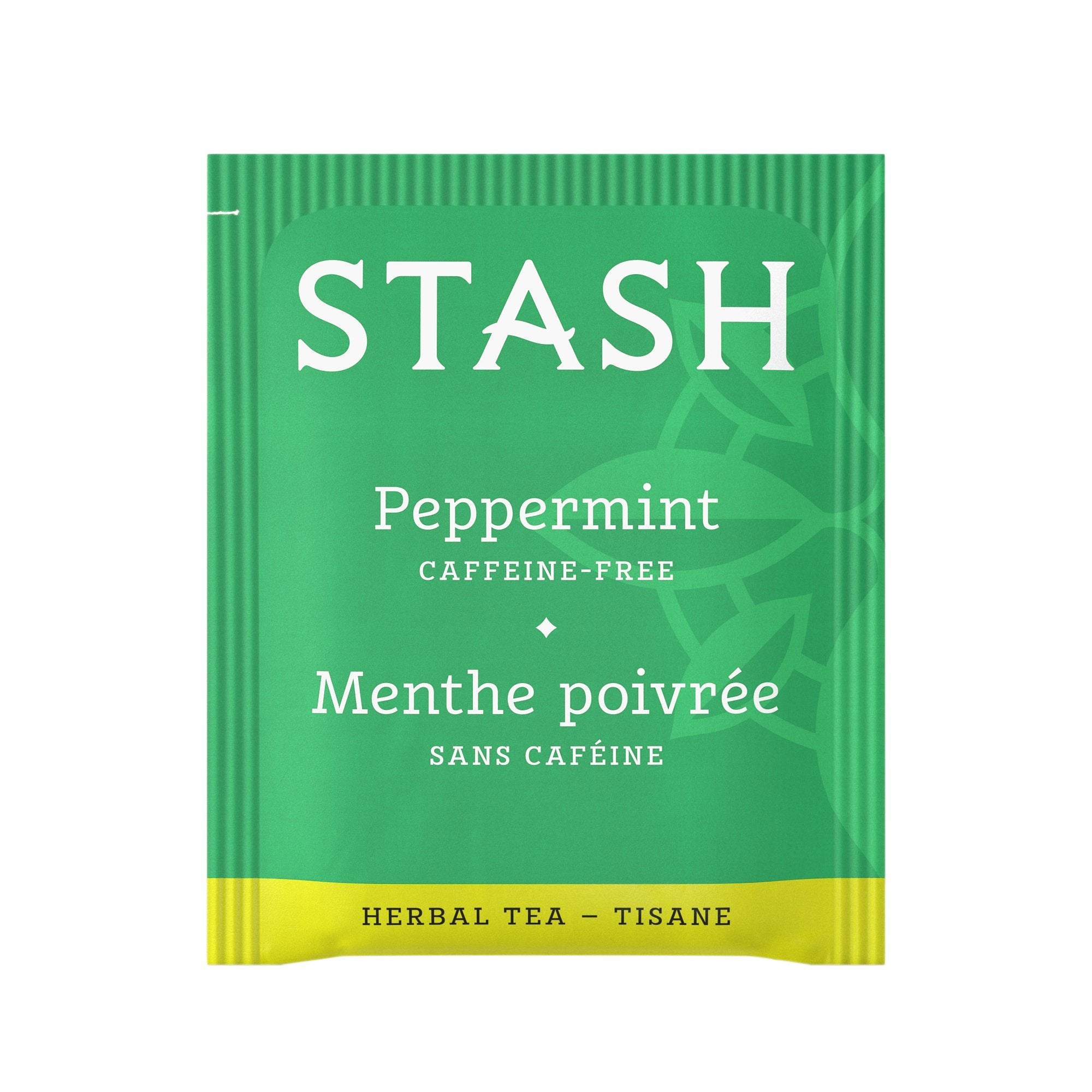 Stash peppermint leaves closeup—vibrant aroma suggesting fresh, bold flavor