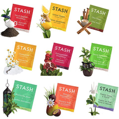 Stash tea bags sampler gift set presented as a versatile gift option