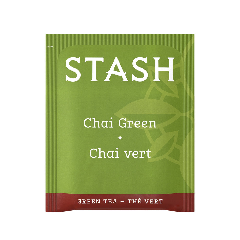Stash chai green tea spice blend with cinnamon and ginger aroma