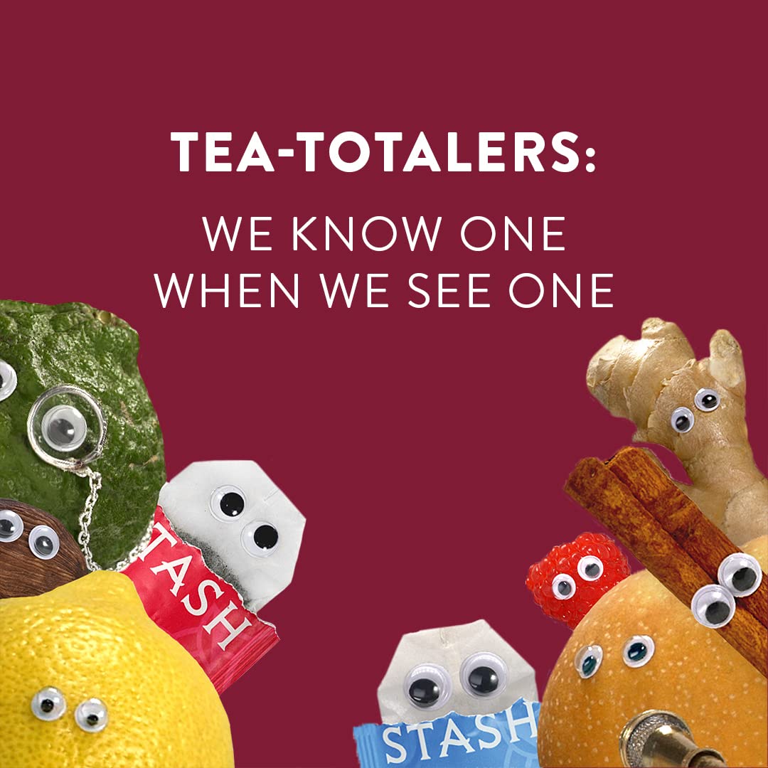Stash Tea 20-pack bags stay fresh for satisfying flavorful cups.