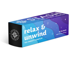 Stash Chamomile Nights blend with mint for a soothing bedtime ritual.