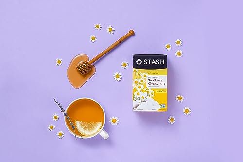 Stash Chamomile relaxation moment supports a peaceful wind-down.