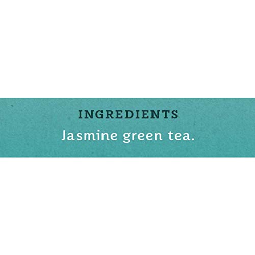 Jasmine Blossom tea steeping in cup, capturing floral aroma