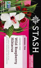 Kof-K certified Stash Wild Raspberry Hibiscus signals kosher quality.
