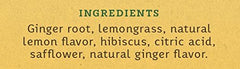 Stash Lemon Ginger tea bags closeup highlights premium herbal blend for soothing sips