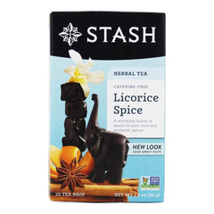 Stash Licorice Spice in a cup offers a soothing aroma as you sip
