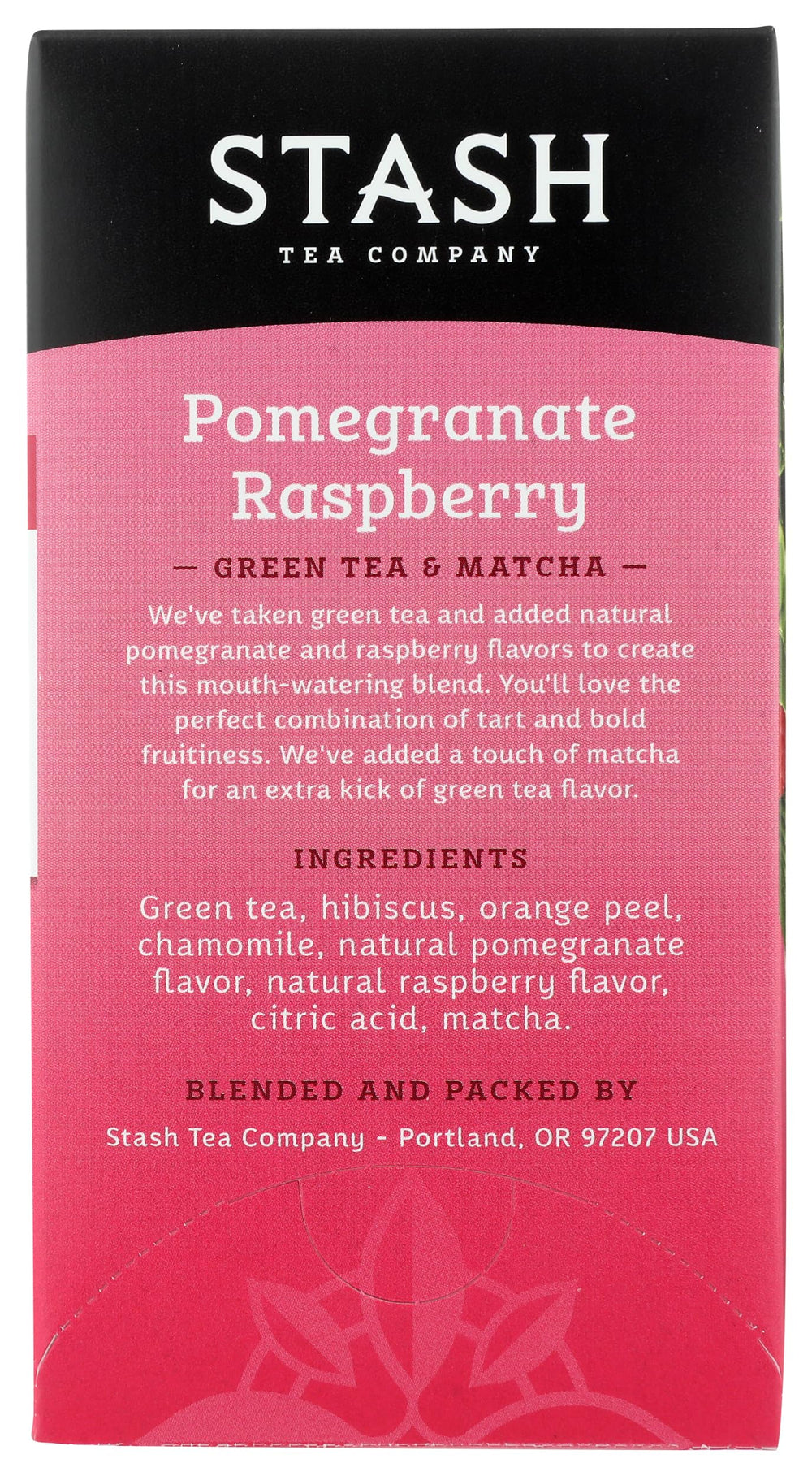 Iced Stash Pom Raspberry Matcha for a refreshing afternoon