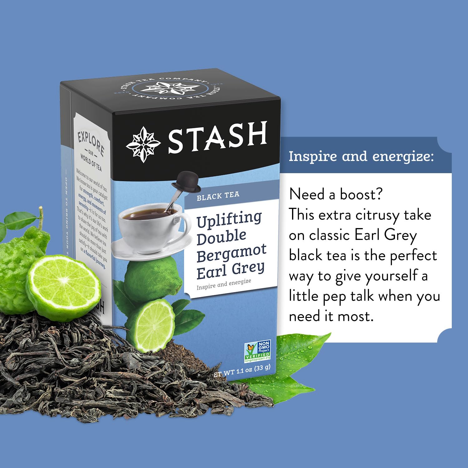 Portland, Oregon origin: Stash Tea crafted since 1972.