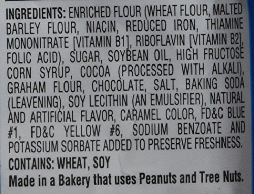 Stauffer's Animal Crackers Chocolate close-up of bite-sized crackers for quick snacks